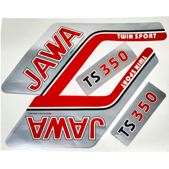 Наклейки на мотоцикл Ява JAWA 350 TWIN SPORT (комплект)